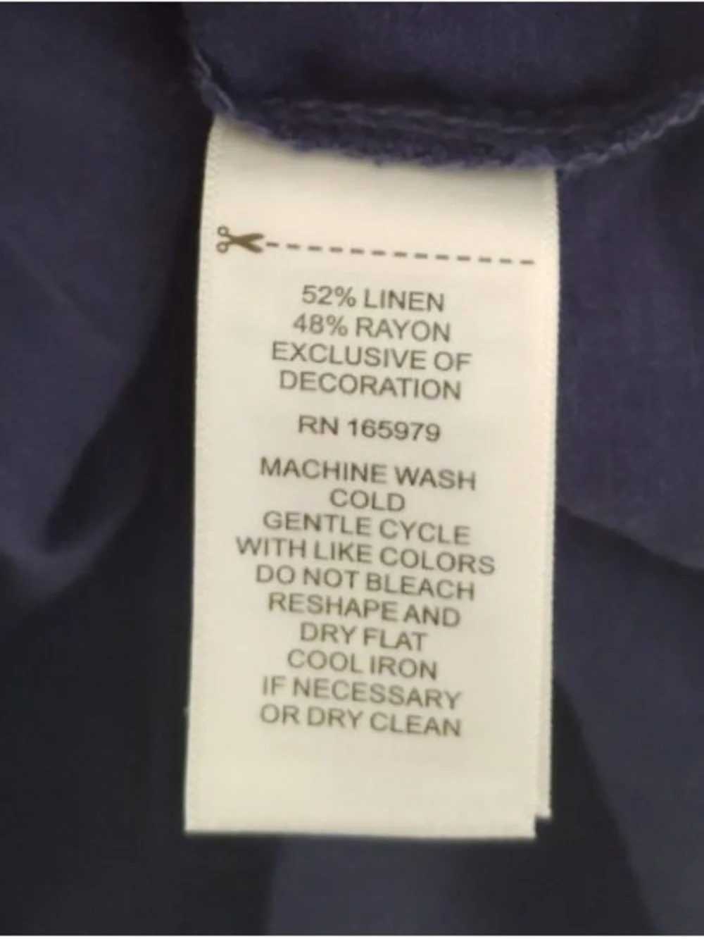 Cupio Linen Blend Sleeveless Button-Front Midi Dress Sz-S - Picture 5 of 7